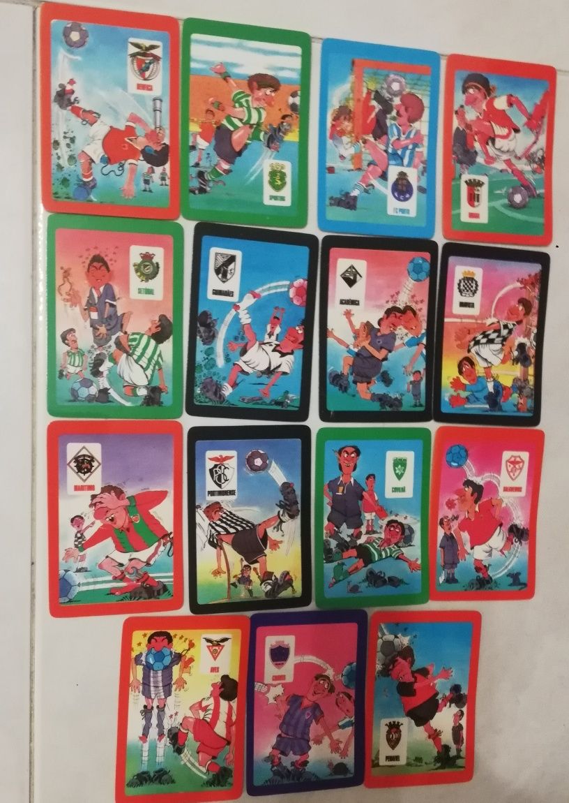 Coleção de Calendarios de Futebol 1986