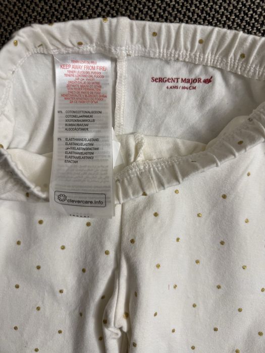 Сукня новорічна для дівчинки з леггінсами