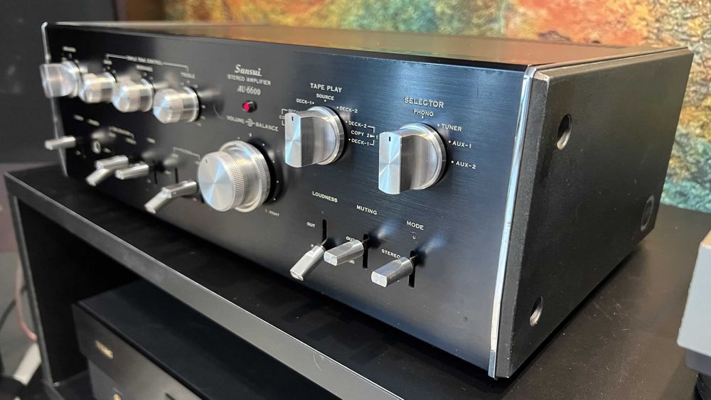 SANSUI AU-6600/serwis/DŹWIĘK 1.KLASA/klasyka/ODJAZDOWY/oryginał/1975r.
