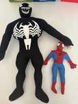 Maskotki Venom i Spiderman