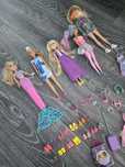 Ekstra zestaw lalek barbie z akcesoriami ( w tym lalka syrena)