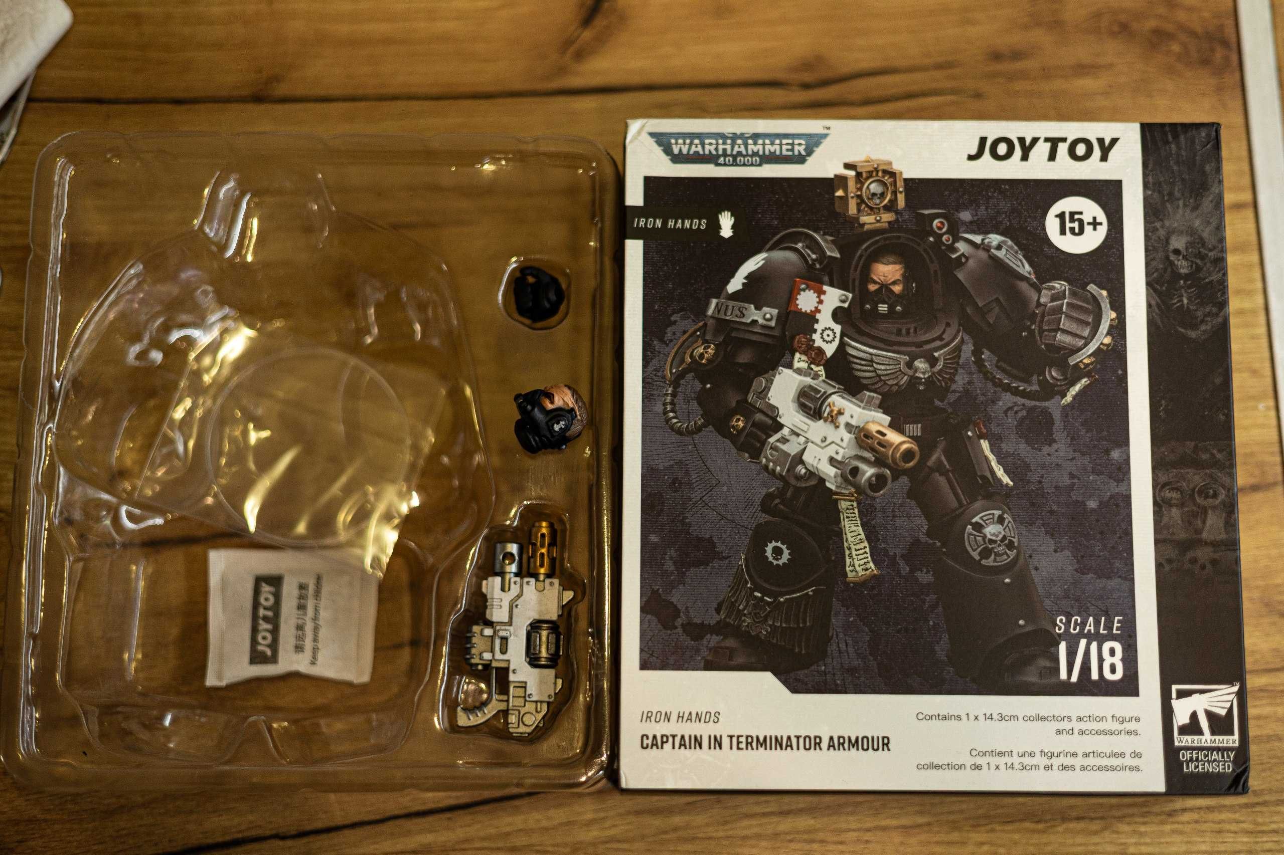 JoyToy Warhammer Кастомізований Термінатор Капітан Залізних Рук