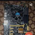 Материнская плата asus h87m-e socket 1150