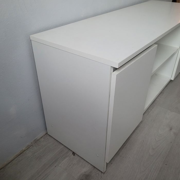 Szafka RTV Biała 120x55x40