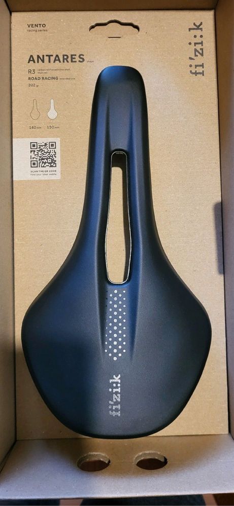 Siodełko Fizik Vento Antares R3 140mm – jak nowe!