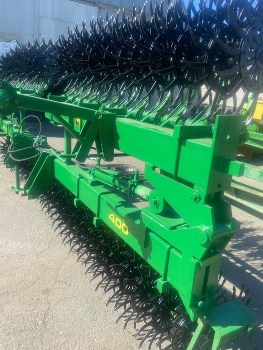 Борона ротаційна John Deere 400  9м.  Гідравлічна В НАЯВНОСТІ