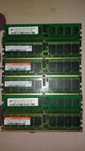 Várias memórias para servidor ddr2 de 512Mb/1Gb