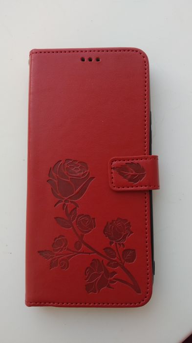 Чехол-книжка червона троянда