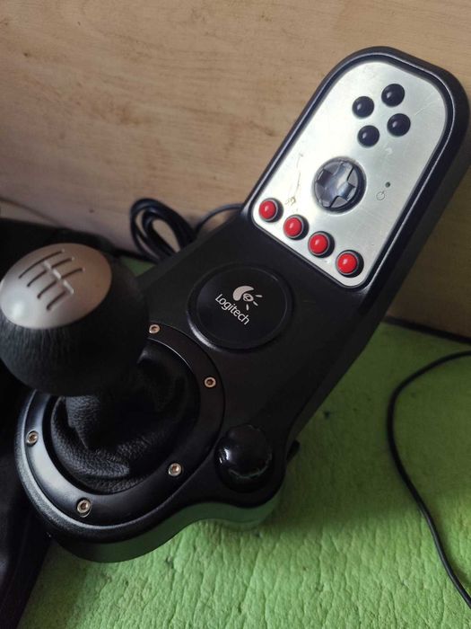 Кермо руль 900градусів Logitech G27. Ручка кпп ETS опційно