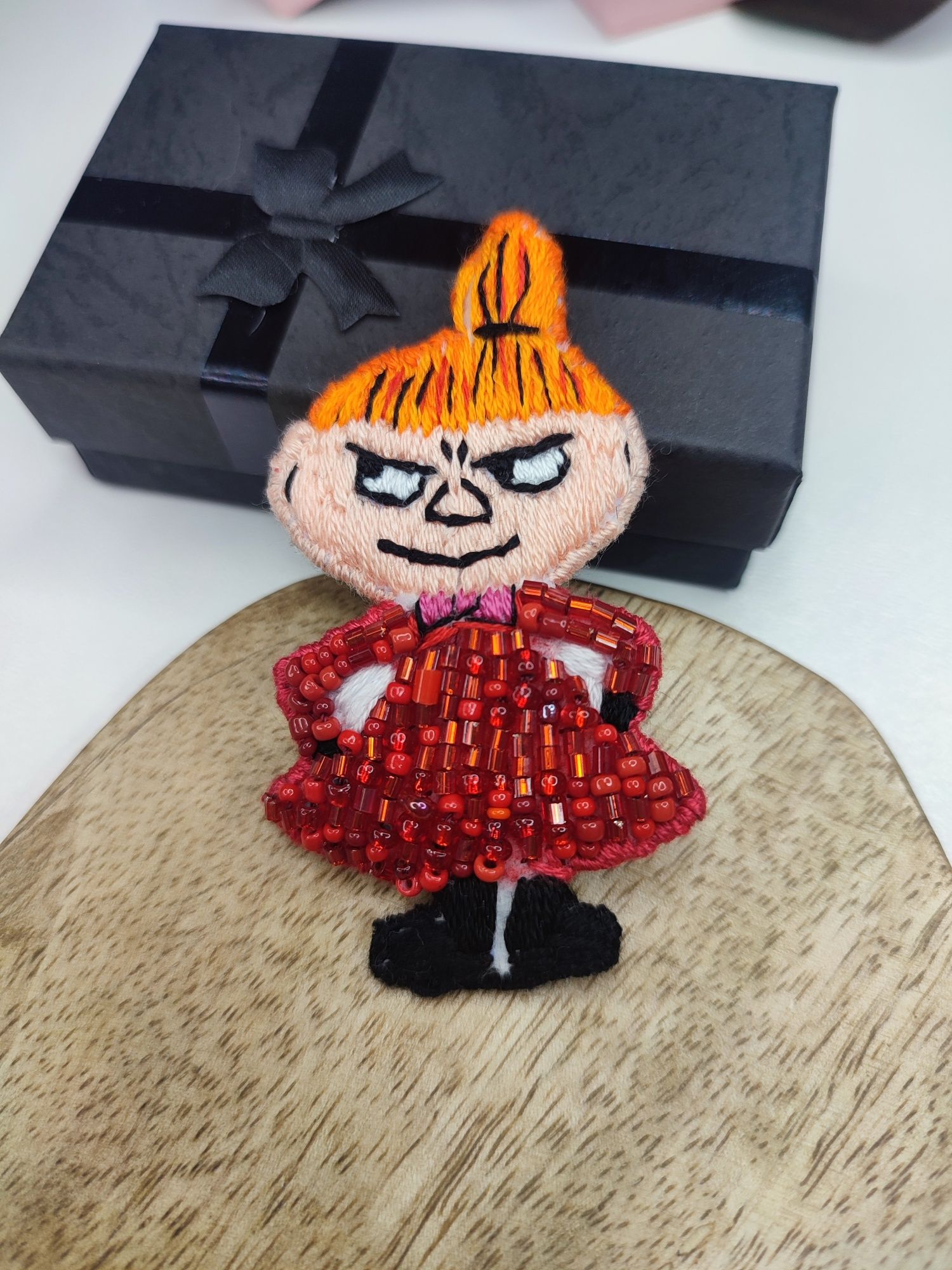 Broszka Mała Mi, jedyna taka, handmade