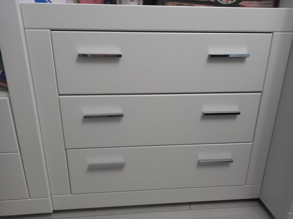 Zestaw mebli młodzieżowych Forte z linii Snow