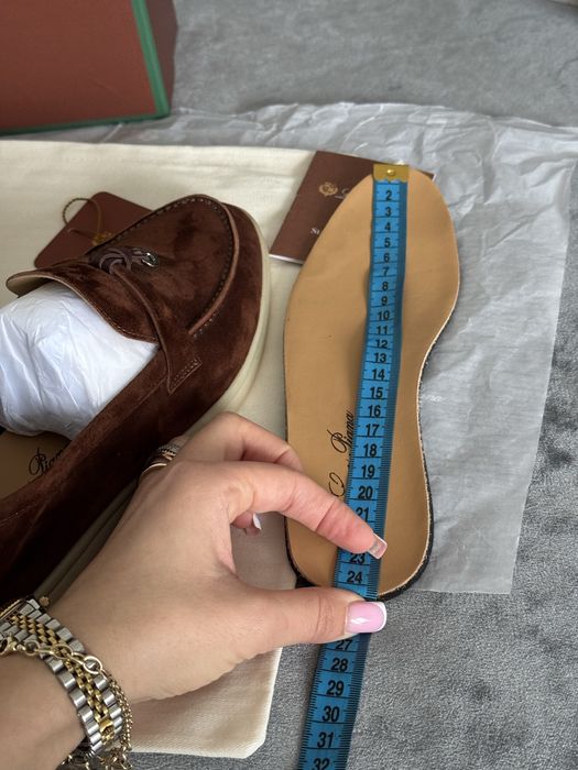 Коричневые лофери loro piana