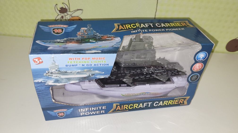 Игровой набор "Авионосец" Военное судно,  игрушка корабль