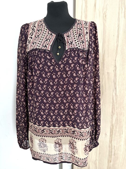 ZARA bluzka w stylu boho