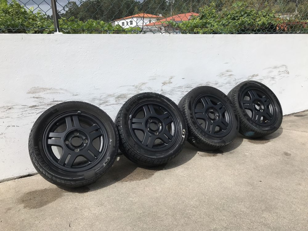 Jantes Ford 14 4x108 com pneus