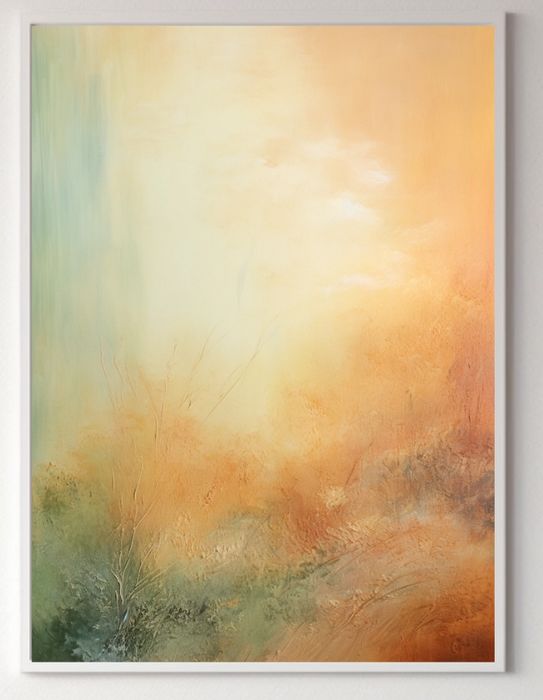 Pory roku - Zmierzch lata plakat A2 (42x59,4cm)