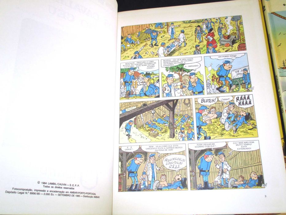 Livros Os Túnicas Azuis 1 e 2 Edinter 1985 Capa Dura