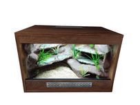 Terrarium pustynne nr741 60/40/40 dla gekona lamparciego DOSTĘPNE
