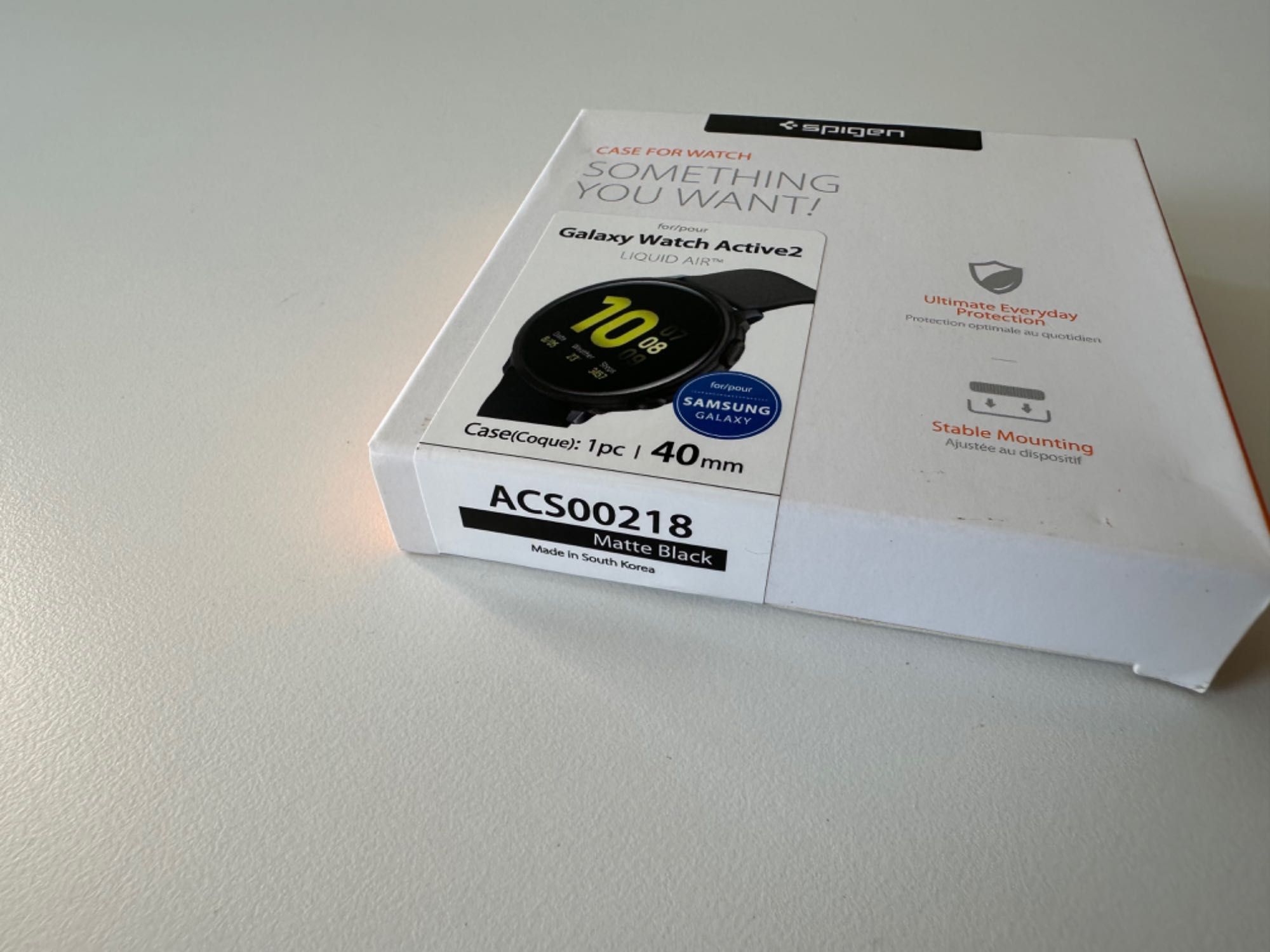 Capa Spigen Liquid Air Samsung Watch Active2 Novo