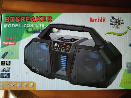 Портативная колонка BT Speaker ZQS-4216, Bluetooth, FM, MP3