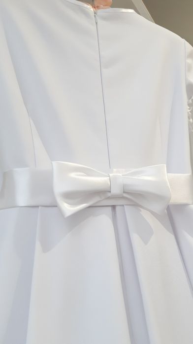 *Impressja* cudna sukienka alba komunijna bolerko torebka halka R.128