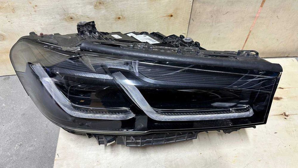 Оптика Фары Фара Фари Bmw 5 G30 Чорні 5/M5 F90 Adaptive Shadow Line