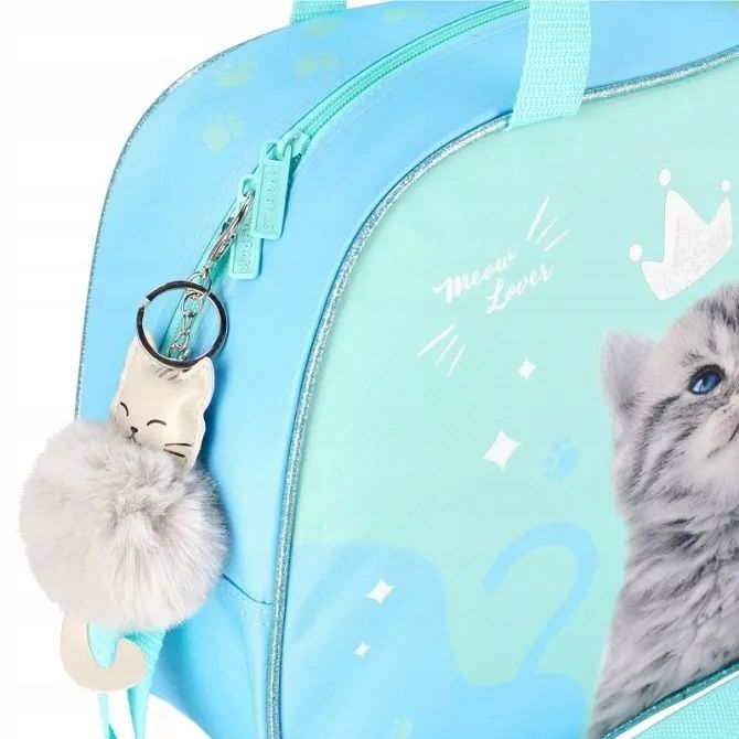 Torba Na Ramię Sportowa Podróżna Słodki Kotek Starpak