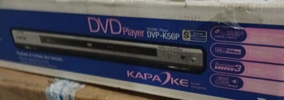 DVD player dvp k56p плеєр караоке новий з коробкою