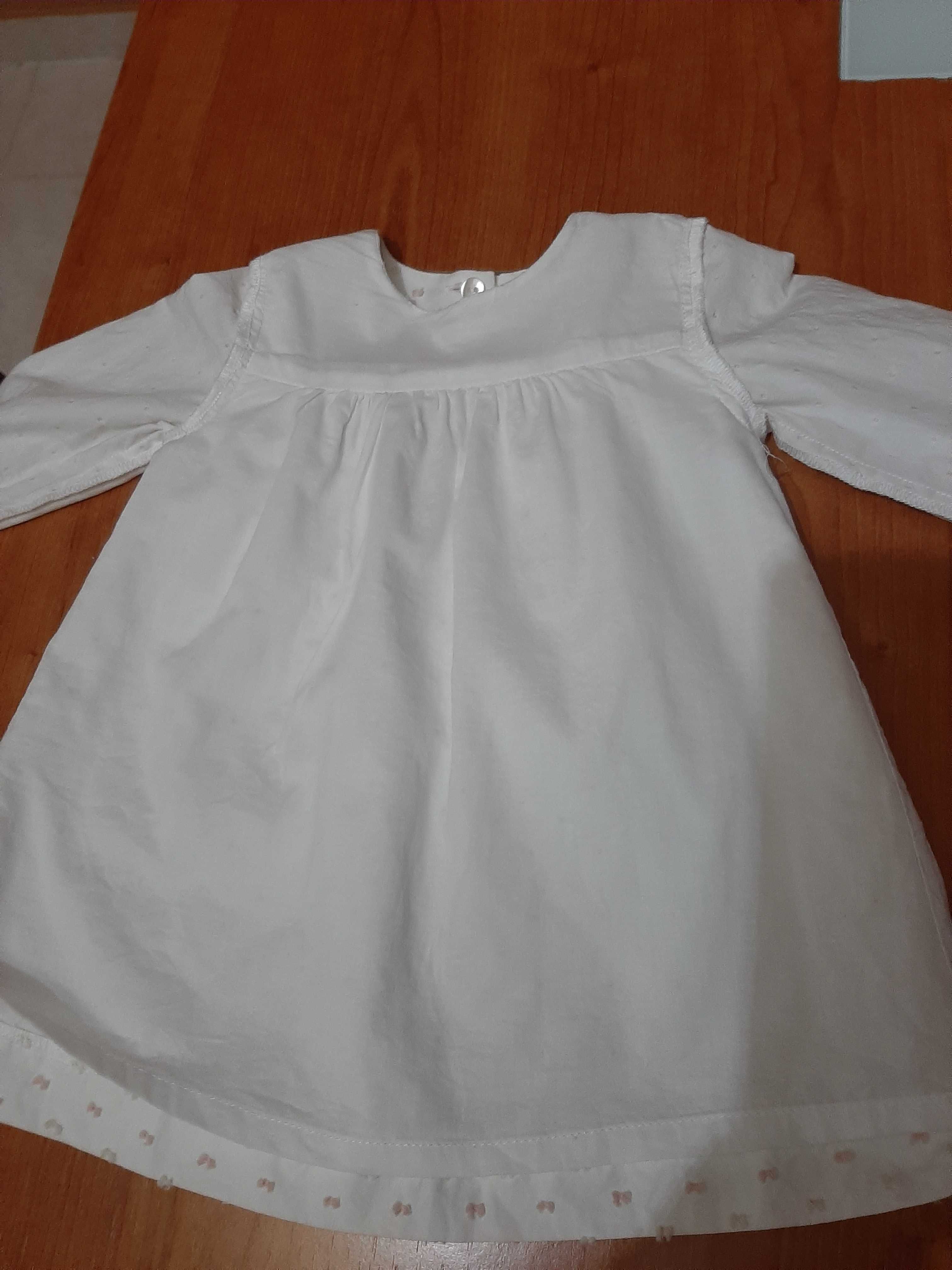 Vestido Chicco(como novo) 9meses/68cm