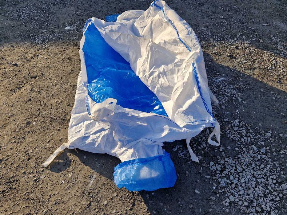 Big Bag z wkładką foliowa worek  bagi do kiszenia kukurydzy CCM 170 cm