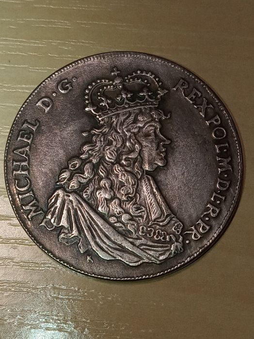 Древняя монета 1671 года медаль для коллекции в отличном состоянии