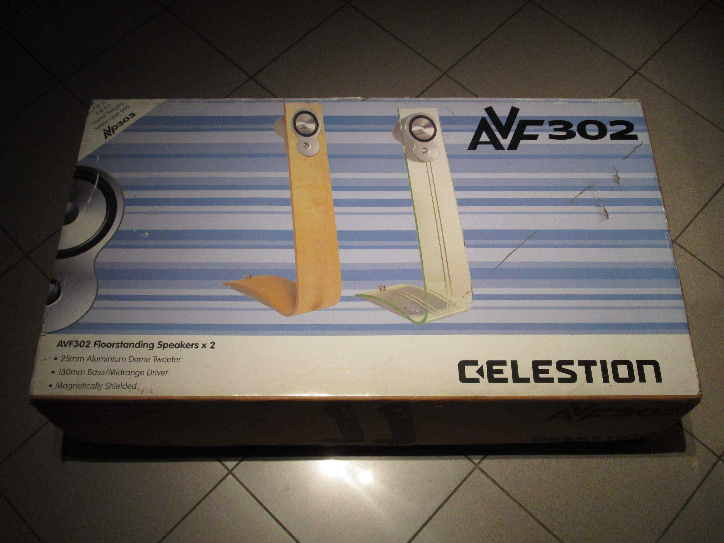 Kolumny CELESTION AVF302 podłogowe 8 ohm - UNIKATY, piękny design