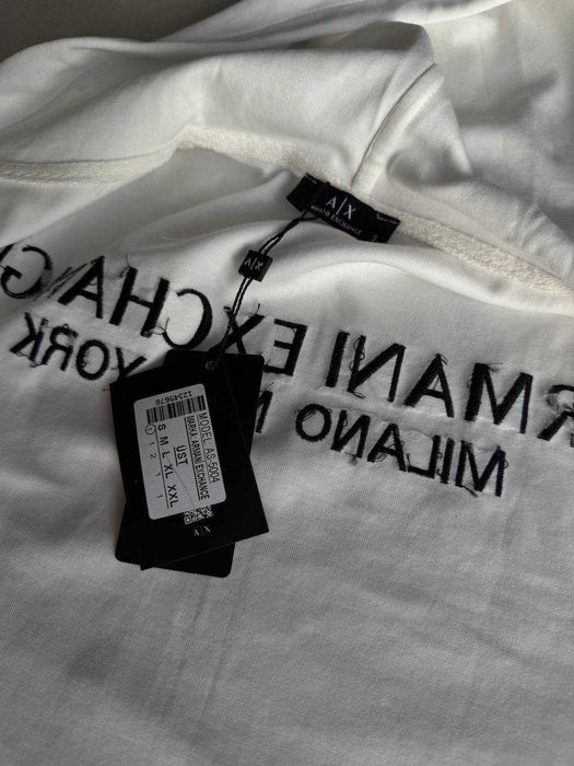 Спортивна зіпка Armani White