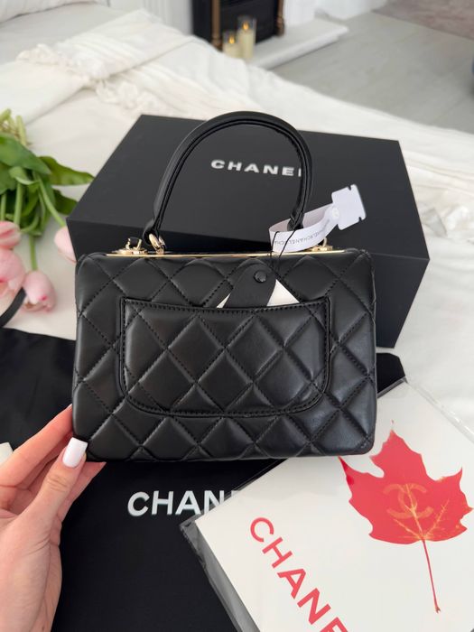 Сумка Chanel Black Gold шкіра