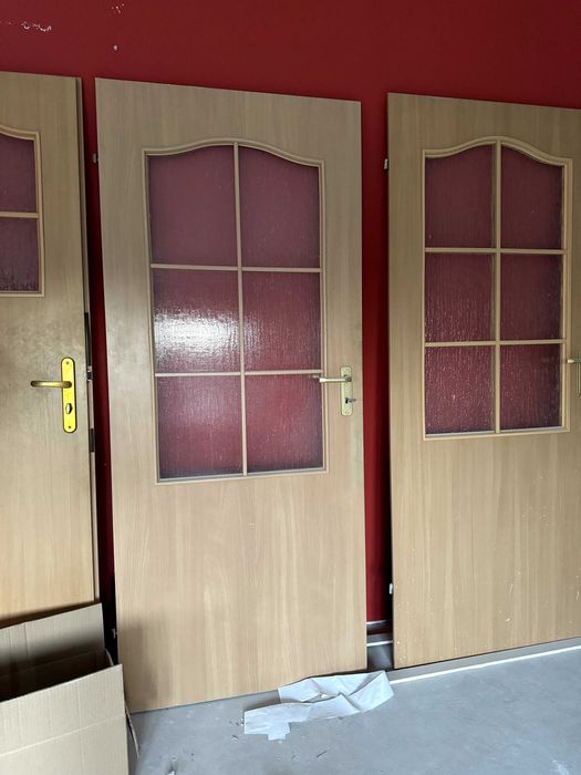 Drzwi pokojowe brązowe