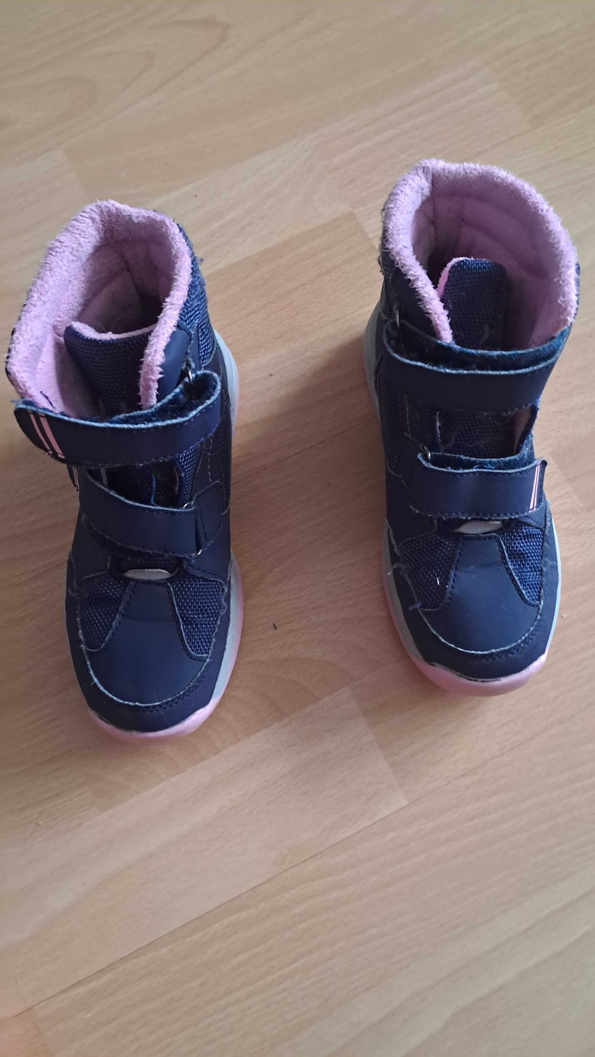 Buty sniegowce  dla dziewczynki rozmiar 34-35