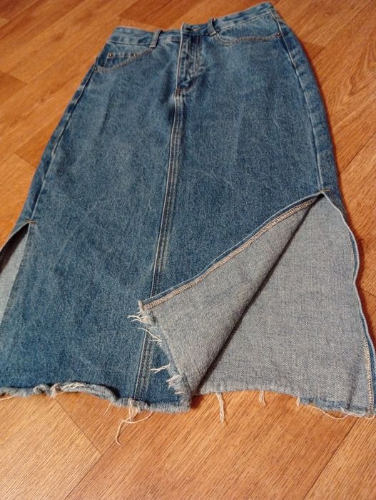 Джинсова спідниця. S.