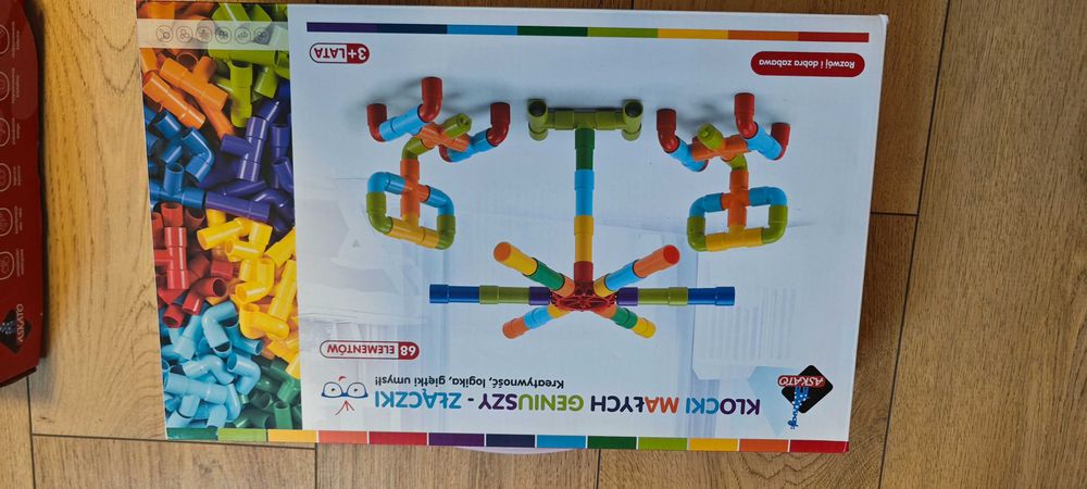 klocki konstrukcyjne Małych Geniuszy