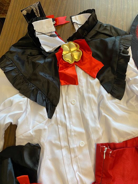 Косплей костюм відьми клі з геншин імпакт genshin impact klee cosplay