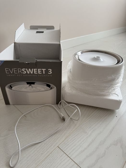 Автоматическая поилка-фонтанчик для котов и собак