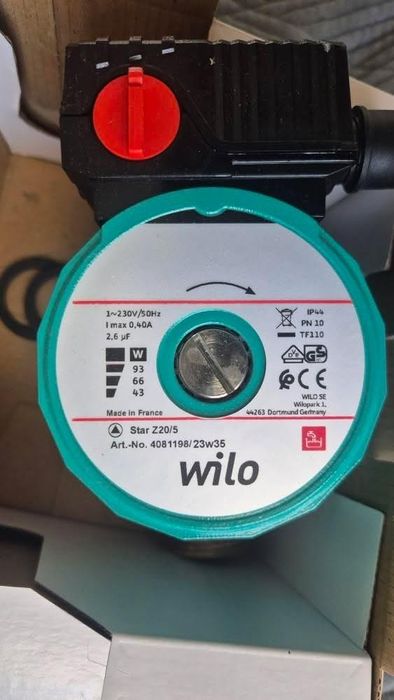 Pompa Wilo Star z20/5 nie używana