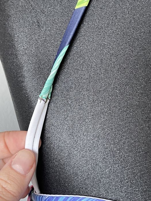 Strój kąpielowy, tropikalny wzór