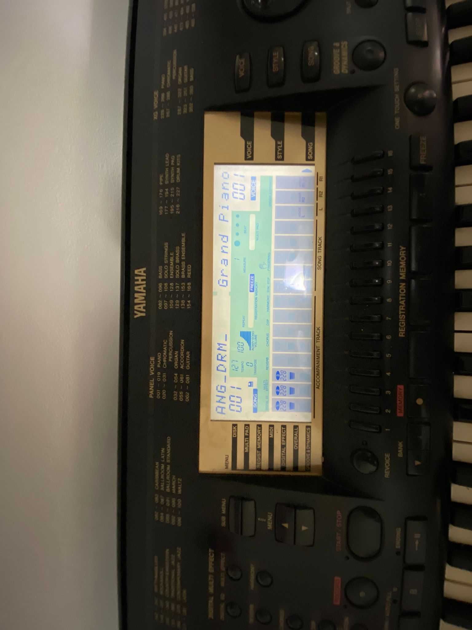 teclado arranjador yamaha PSR 730