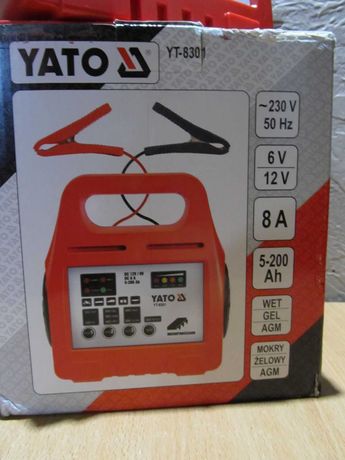 Зарядное устройство для аккумуляторов Yato 8301 Профессиональное