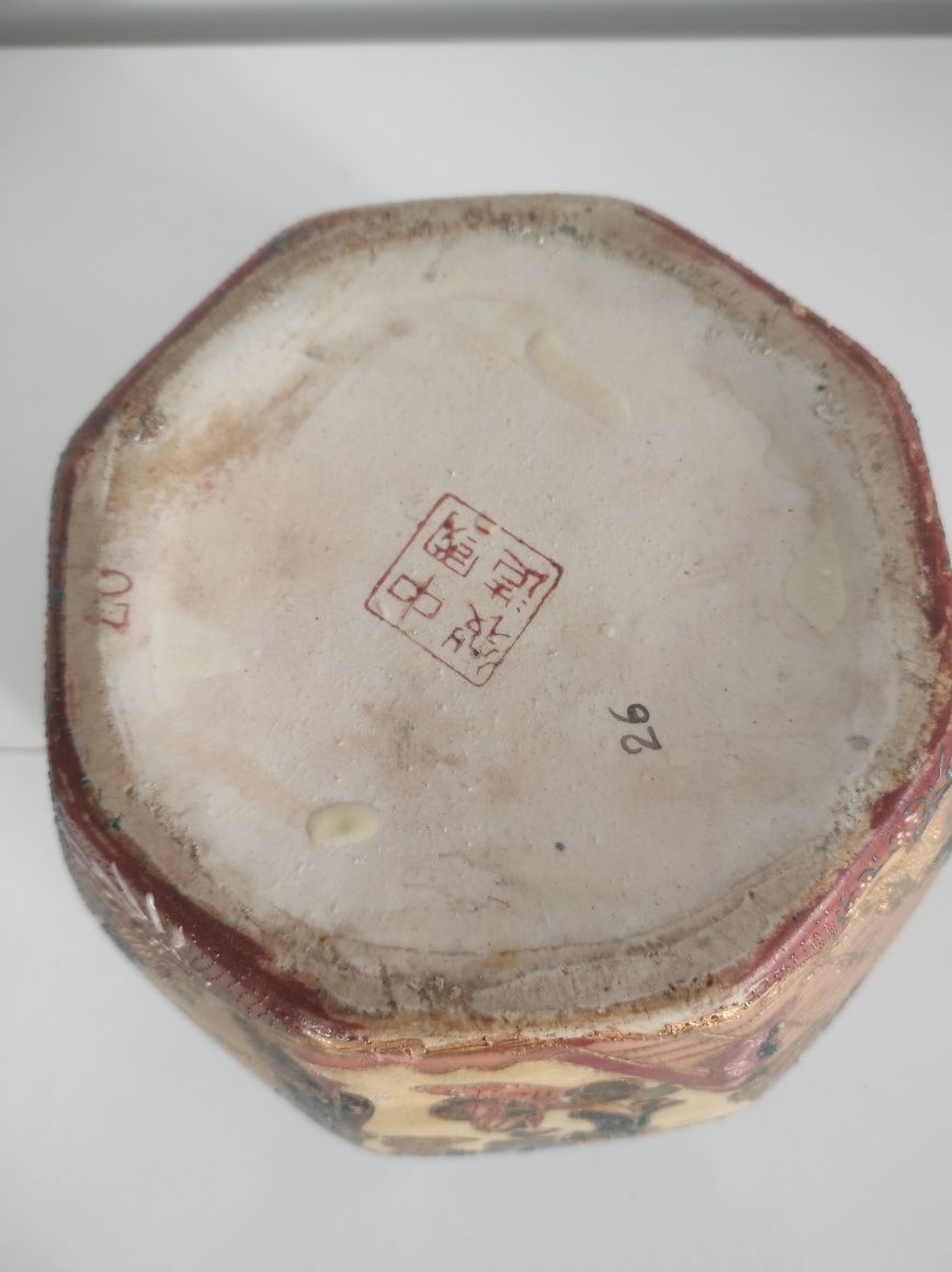 Vaso Cachepot antigo porcelana chinesa