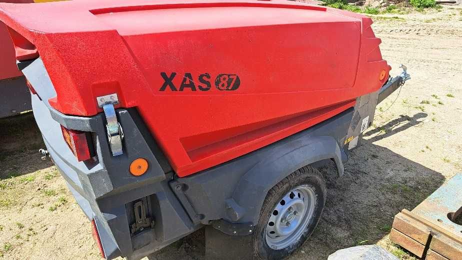 Kompresor sprężarka ATLAS COPCO XAS 87 16r. zarejestrowany PL