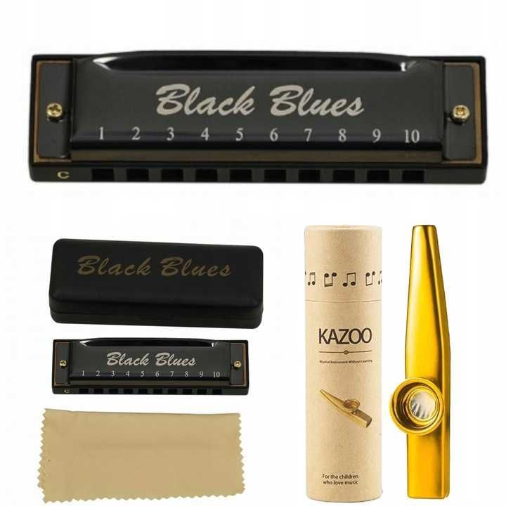 Harmonijka ustna BLACK BLUES Kazoo