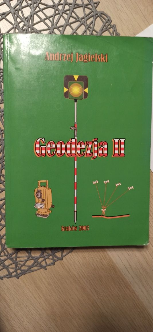 Ksiażka Geodezja 2 Jagielski 2003r.