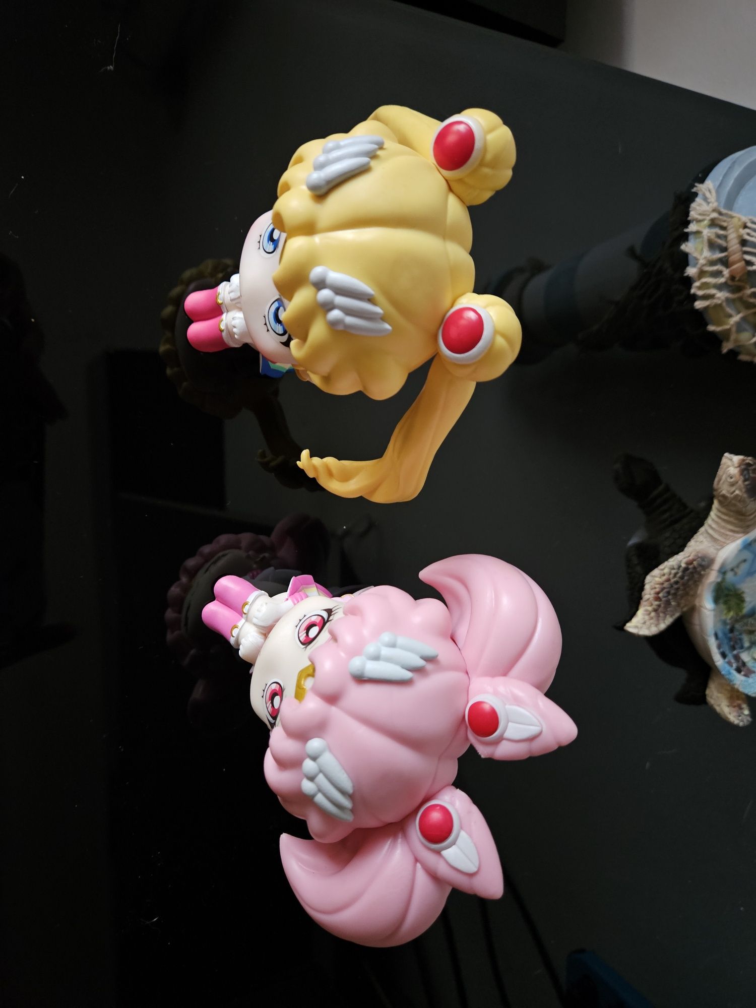 Super sailor moon e chibi moon 10cm