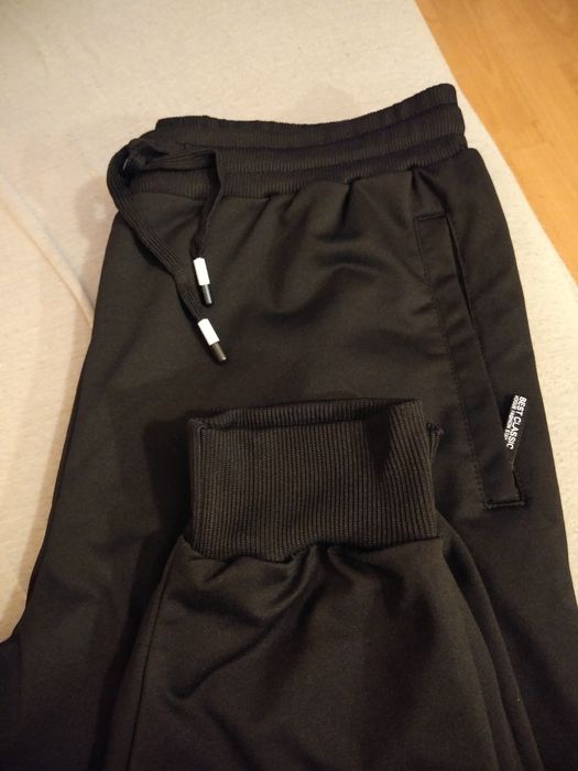 Spodnie męskie czarne